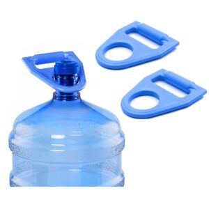 2-pack | heavy-duty 5 gallon water bottle handle | glass carboy handle | drinking water bottle carrier lift handle | water jug handle | anti-slip lifter | non-slip holder. ( watch the video )