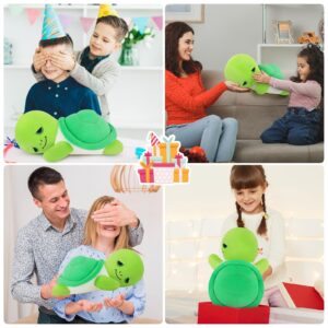 Achwishap Turtle Stuffed Animal,Cute Plushies Turtle Pillow,Cute Stuffed Animal Plush Toys Turtle Plush,Soft Tortoise Body Pillow Gifts for Kids Adults Birthday(Tortoise,14”)