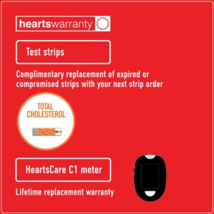 HeartsCare Total Cholesterol 20 Strips