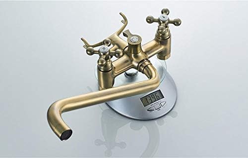 Kitchen Taps Bathtub Faucets Telephone Style Dual Handle Mixer Taps Bathroom Bath Outlet Nozzle Shower Faucet With Hand Shower