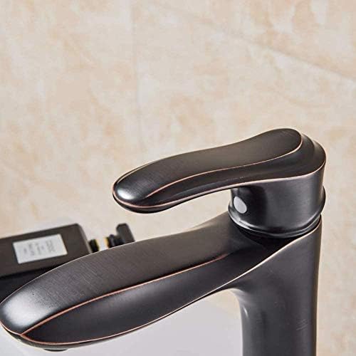 Kitchen Taps Faucet Fashion Style Bathroom Sink Faucet Cold and Hot Water Taps Black Single Lever Bath Mixer Deck Mounted Ship Sink Faucet