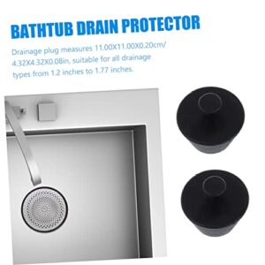 Stainless Steel Floor Drain Cover Hair Sink Kitchen Sink Strainer Shower Drain Cover Sink Drain Cover Bathtub Drain Protector Stainless Hair Catcher Bathroom Drain Covers Filter