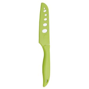 Amroicus Paring Knife 4 Inch with Knife Cover, 3Cr13 Stainless Steel Peeling Knife, Fruit and Vegetable Knife, Small Kitchen Knife with Ergonomic Handle