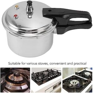 Pressure cooker,Aluminum Alloy pressure pot,safety and durable small pressure cooker,3L Mini pressure canner for Gas Stove Induction Cooker (3 Liters)