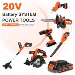 BULL-TECH 20 Volt MAX 2.0Ah Lithium Black and Decker 20V Battery,Compatible with All Power 20V Black and Decker Power+ Tools