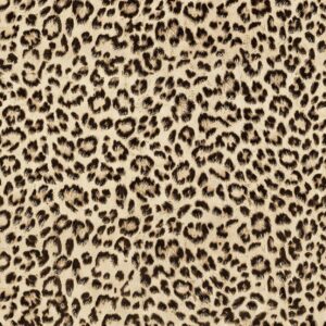 Simon&Siff Leopard Peel and Stick Wallpaper 17.3"x60" Black/Brown Vintage Animal Removable Wallpaper Renter Friendly Waterproof Modern Contact Paper for Bedroom Bathroom Cabinet