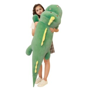 68 inch jumbo dinosaur plush toy pillow,giant stuffed animals,large dinosaur big 5.6 feet plushies stuffed toys cute cuddle pillows,great gift for kids,girlfriend boyfriend wife children,boys,birthday