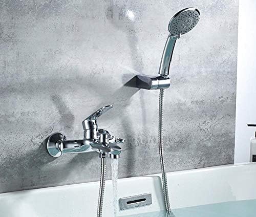 Kitchen Taps Bathtub Faucets Wall Deck Mounted Bathroom Shower Faucet Set Rainfall Bathtub Shower Mixer Bath With Shower Hand