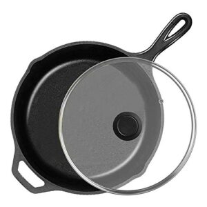 wbdhehhd deep stir fry pan,frying pan non-stick cast iron pan uncoated steak frying induction cooker universal without lid