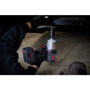 Ingersoll Rand W8191-K2 1" 20V Cordless Impact Wrench 2 Battery Kit, 2000 ft-lb Torque, Friction Ring Thru-hole, Pistol