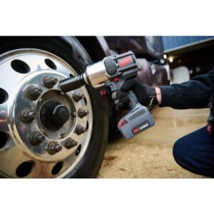 Ingersoll Rand W8191-K2 1" 20V Cordless Impact Wrench 2 Battery Kit, 2000 ft-lb Torque, Friction Ring Thru-hole, Pistol