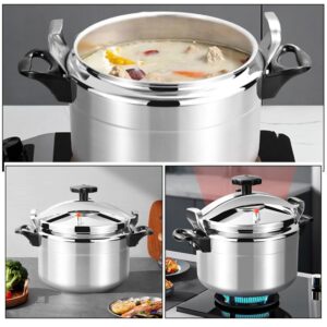 ABOOFAN Aluminum Pressure Cooker, 7L Pressure Canner Release Valve Aluminum Canning Pot Cooker Pot Stove Top Instant Fast Cooking Pot