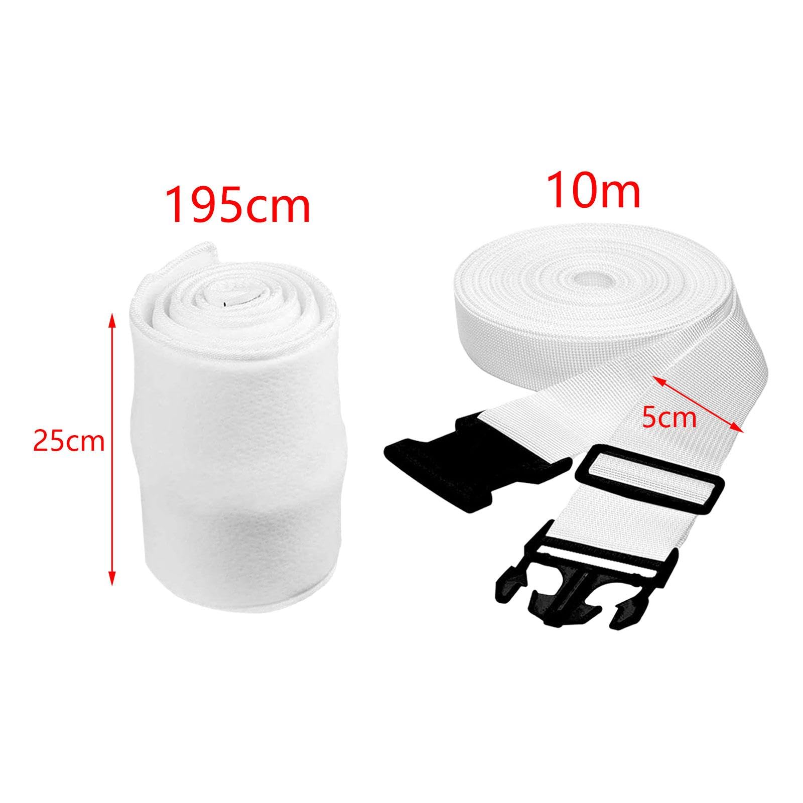 YWJLQH Bed Bridge Connector Mattress Connector Bed Space Filler Mattress Extender Twin to King Converter Kit for Guests Stayovers, 195cmx25cm