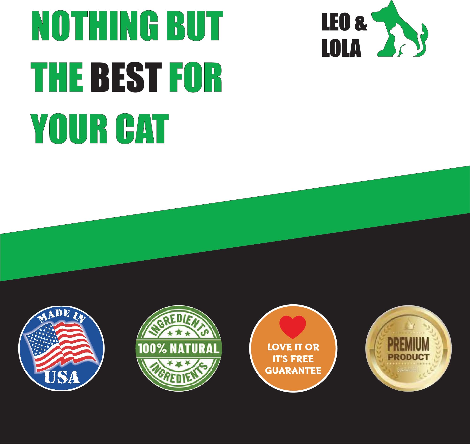 Leo & Lola Constipation Relief for Cats - Cat Constipation Relief - Cat Laxative - Cat Laxative Constipation Relief - Constipation Relief for Cat - Cat Stool Softener - 1 oz - Chicken Flavor