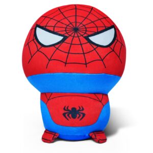 umprzbxx mushroom spider plush toy - super soft filling animal pillow for kids and adults for hero fans -12 inch red spider mushroom plush