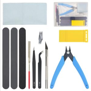 ziiyan 10pcs model tools craft set hobby building tools kit for gundam basic model assembling, building and repairing