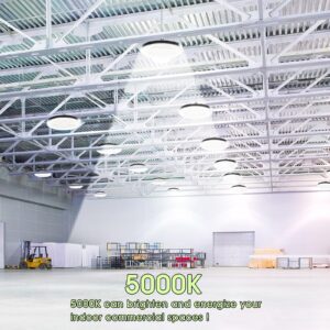 loyal LED High Bay Light, 200W UFO High Bay Led Shop Lights 6000K 20000LM for Warehouse Workshop Factory Gym Garage Barn 2024 New