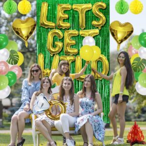 Lets Get Wild Banner Balloons Jungle Theme Bachelorette Party Decorations Kit Safari Bachelorette Party Photo Backdrop bridal Shower Decor Bachelorette Balloons Decor Balloon Banners