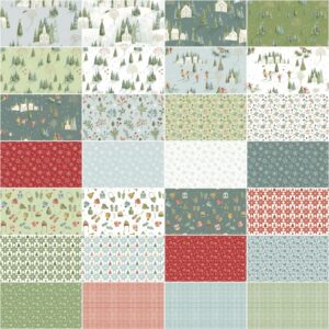 Lisa Audit Magical Winterland 10" Stacker 42 10-inch Squares Layer Cake Riley Blake 10-14940-42