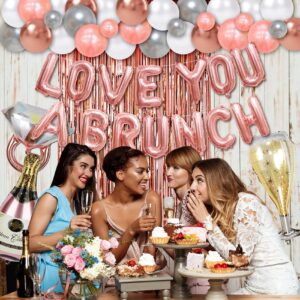 Brunch Party Decorations Birthday Brunch Decorations Bridal Shower Brunch Decorations Valentines Brunch Love You A Brunch Balloons Banner Bachelorette Party Decorations Decor