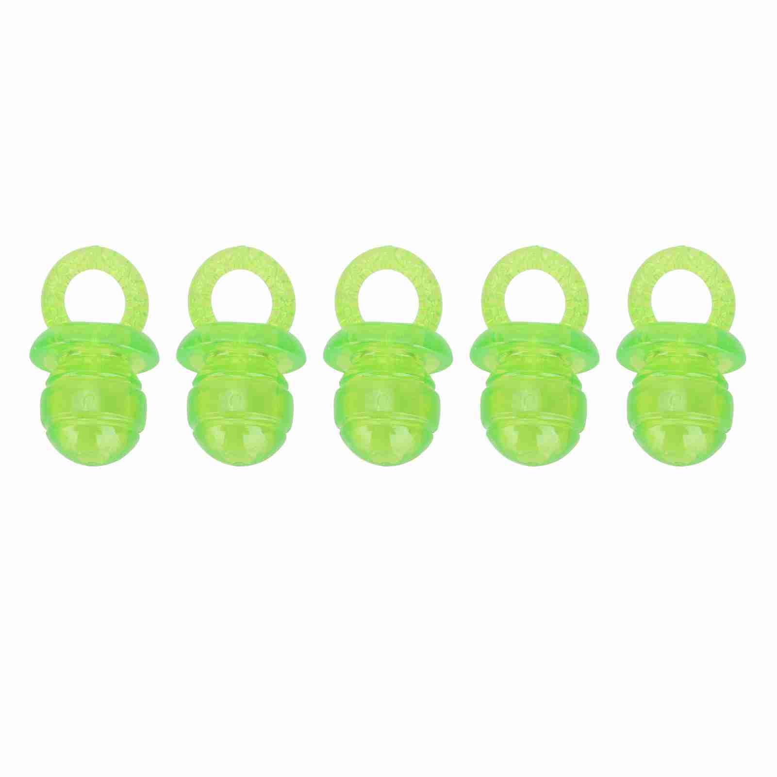 ZJchao Red Dog Pacifier Toy, 5Pcs Pet Teething Sounding Chew Toy for Aggressive Chewers (Green)