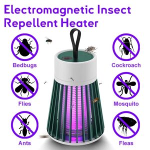 Mosquito Zapper, 2024 New BuzzBug Mosquito Killer, Zaptek Mosquitoes Zapper, USB Charing, Great for Outdoor and Indoor (1Pcs)