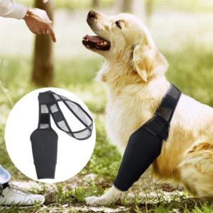 PEIFUKO Dog Knee Brace, Joint Braces to Protect The Knee, postoperative Rehabilitation Braces for securing Leg Straps (XL)