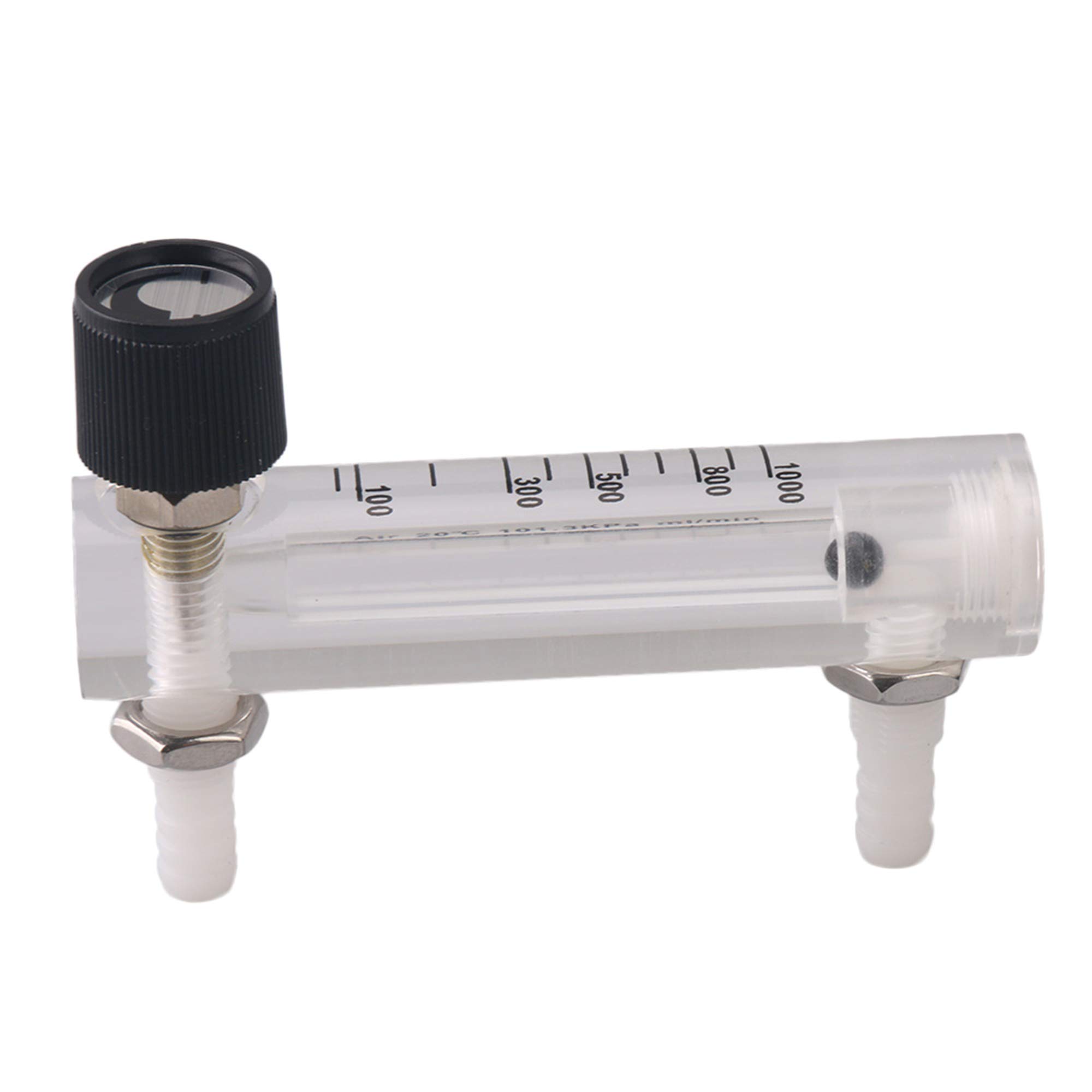 CNBTR LZM-6 Flow Meter 100-1000ml/min for Oxygen Gas Air Flow Control Detect Pack of 3