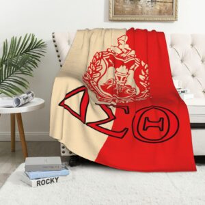 Wintivara Super Soft Flannel Sorority Blanket for Women - 50x40 Inch Positive Throw, Ideal Gift for Girls, 89888