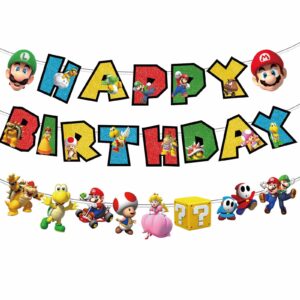 cartoon happy birthday banner for cartoon birthday decorations party supplies banner for kids cartoon party supplies