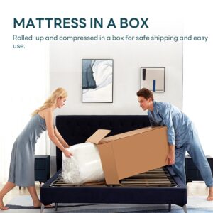 Full Mattress, Memory Foam Mattress Medium Firm, 10 Inch Full Mattress in A Box, Fiberglass Free, Removable Washable Mattress Cover, CertiPUR-US Certified,Cooling Gel Foam Mattress for Pressure Relief