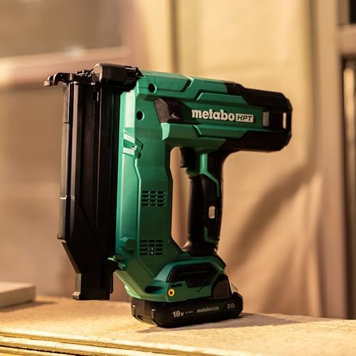 Metabo HPT 18V MultiVolt™ 18-Ga Compact Cordless Brad Nailer Kit, Includes 1-18V 2.0 Ah Battery, NT1850DG