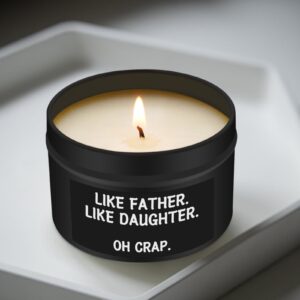 Father's Day Gifts from Daughter, Father's Day Gifts for Dad, Cool Gifts for Dads Happy Fathers Day Daddy Gift Ideas, Dad Birthday Gifts Girl Dad Gifts, Funny Dad Gifts from Daughter, Candles for Men