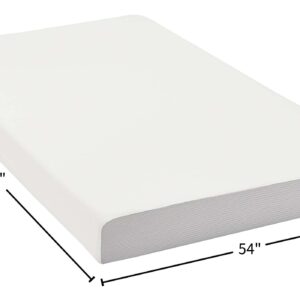 VFD 6 inch Full Size Memory Foam Mattress, Soft Plush Feel, White