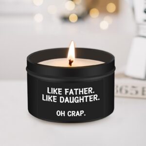 Father's Day Gifts from Daughter, Father's Day Gifts for Dad, Cool Gifts for Dads Happy Fathers Day Daddy Gift Ideas, Dad Birthday Gifts Girl Dad Gifts, Funny Dad Gifts from Daughter, Candles for Men