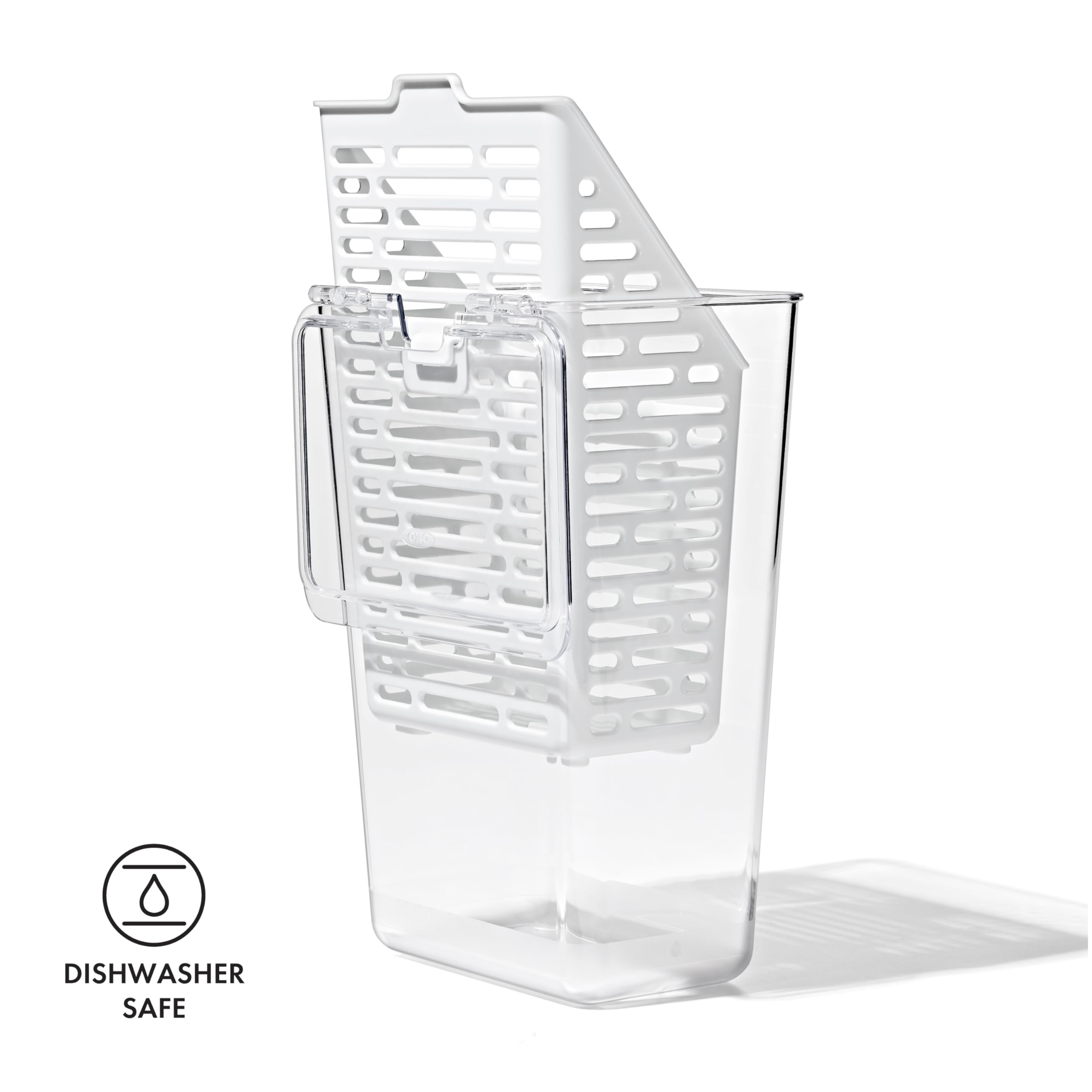 OXO Good Grips Produce Saver – Herb Keeper, 4.5 x 6.0 x 11.3 in, White