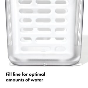 OXO Good Grips Produce Saver – Herb Keeper, 4.5 x 6.0 x 11.3 in, White