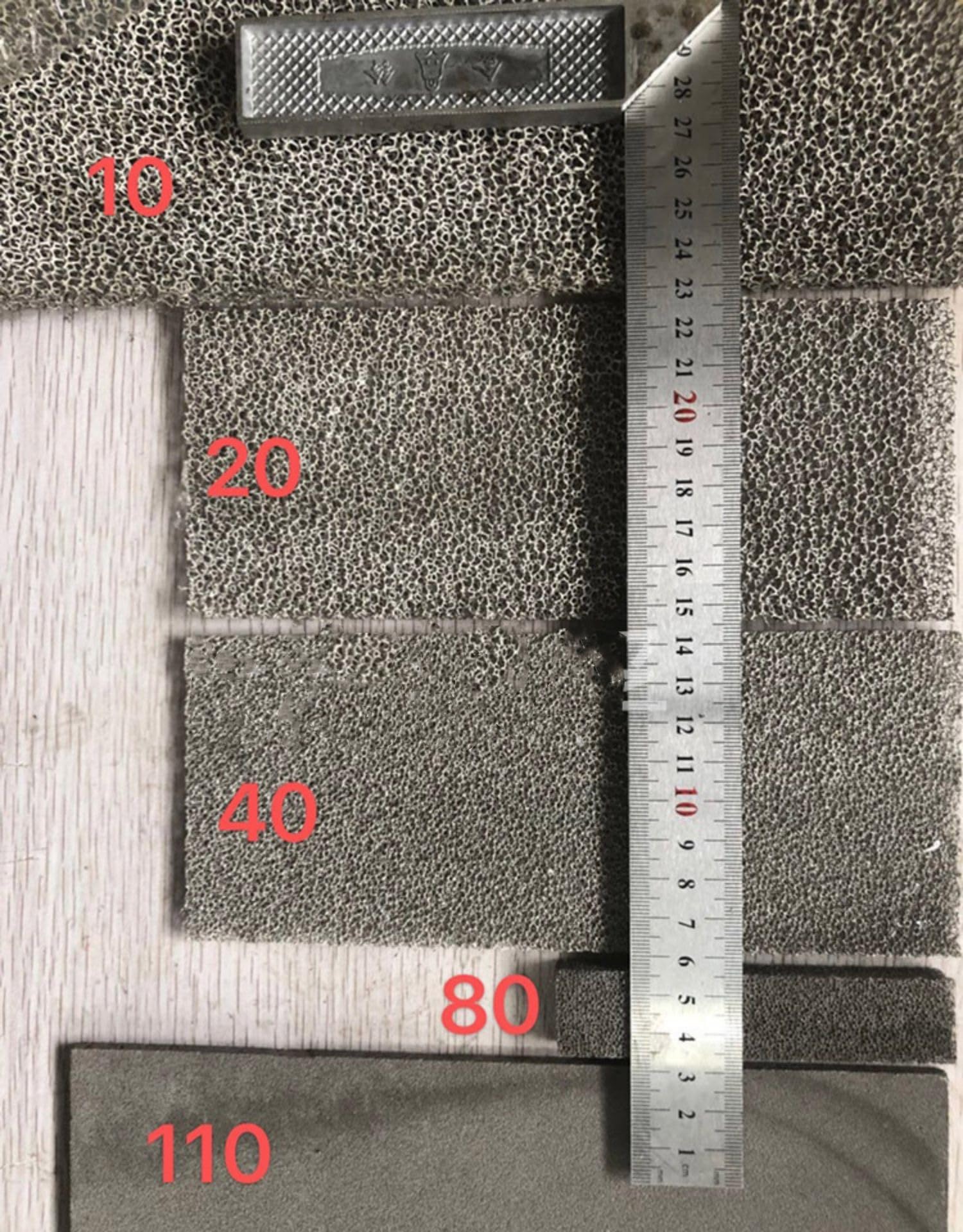 Porous Foam Nickel Foamed Nickel Catalyst Carrier Electrode supercapacitor Experimental Materials for Lithium Batteries (1, 200×200×5mm/ 110ppi)