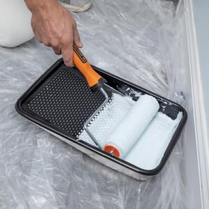 Black+Decker Paint Tray Liner - 10 Pack: Convenient Disposable Liners for Easy Cleanup - Compatible with Standard Paint Trays - Ideal for DIY Projects and Professional Painting Jobs