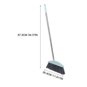 Beaupretty Heavy Duty Broom Outdoor Indoor Brooms Floor Cleaning Stainless Steel Long Handle Angle Broom for Sweeping Patio Garage Outside Deck Porch Yard Home Warehouse