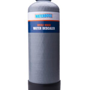 WaterBoss Whole House Salt Free Descaler System - Works with City & Well Water Filters - 6yr, 600,000 Gl - Water Softener Alternative for Home - WB-WH-DSCLR