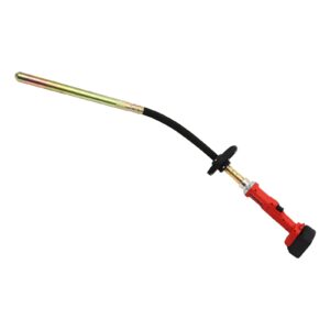 gworobie handheld concrete vibrating tool with b-attery, 21v electric concrete vibrator with 3.4ft shaft rod, portable cordless pencil cement vibrarator remove air bubble and mix concrete,red