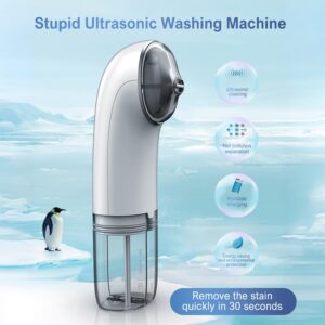 2024 Wellclean Spot Cleaner Mini Handheld Washing Machine Home Appliance 38,000 Vibrations 800mAh Type-c