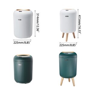 staol Smart Sensors Trash Can 9.5L/10L Luxury Garbage Bucket Automatic Trash Bin for Kitchen Bathroom Toilet Wastebasket Decor Trash Can Office