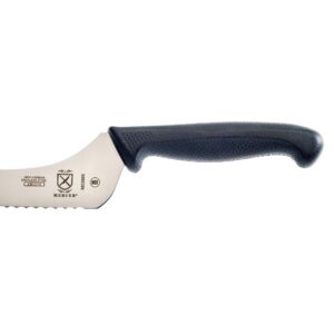 Mercer Culinary Millennia Black Handle Offset Bread Knife, 7-Inch