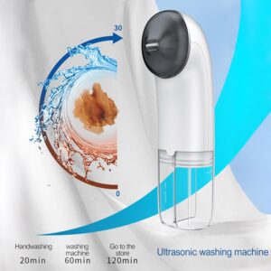 2024 Wellclean Spot Cleaner Mini Handheld Washing Machine Home Appliance 38,000 Vibrations 800mAh Type-c