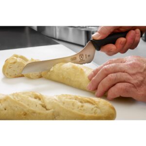 Mercer Culinary Millennia Black Handle Offset Bread Knife, 7-Inch