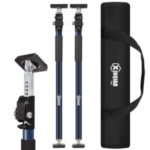 xinqiao adjustable support pole, premium steel support rod with 154 lb capacity, ideal for cabinet installing, 3rd hand support system, cabinet jacks cargo bars drywalls, 27.6 in to 45.3 in, 2 pcs