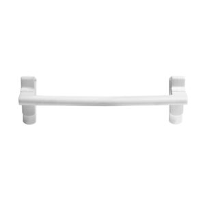 BEIDUOYANG Towel Rack Over Door Towel Bar Hanging Holder ABS Bathroom Kitchen Cabinet Towel Rag Rack Shelf Hanger for Cupboard Door Over Door Towel Rack Kitchen for Bathroom Wet Towels White