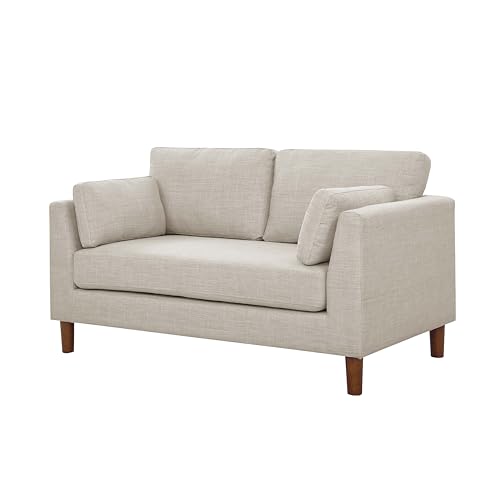 Oadeer Home 57'' Upholstered Loveseat with Pillow Arm